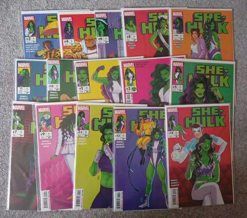 Marvel comics she hulk - she-hulk, (2022)