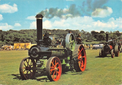 Steam traction - traction, engine