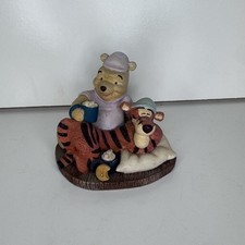 Disney Simply Pooh TIME FOR BED, SWEET DREAMS POOH SAID Porcelain Figurine