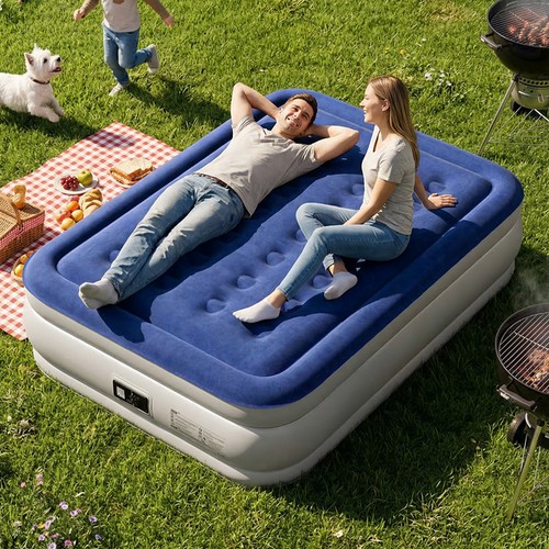 Double air bed - double, inflatable