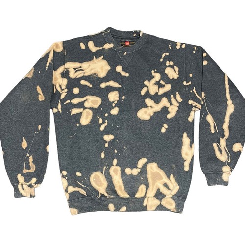 Tie dye jumper bleached grunge - dye,