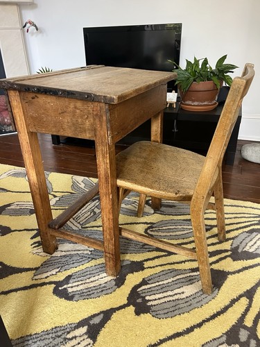 Vintage mid century wooden - mid,