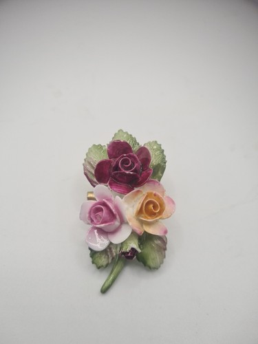 Vintage porcelain rose - vintage,