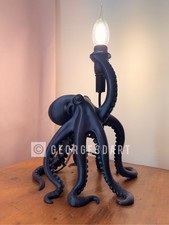 Octopus table lamp - octopus, galaxy