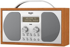 Bush Wooden DAB Radio with