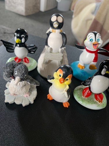 Selection penguin figurines - selection, of