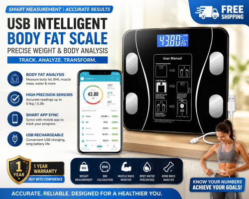 180kg bluetooth body fat - 180kg, scale