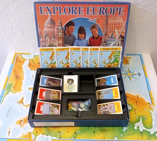Explore europe board game from - explore,