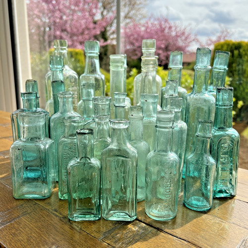 Aqua green antique - aqua,