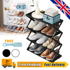 4 TIER SHOE RACK STAND STORAGE