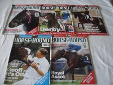Horse and Hound Magazines x 5