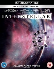 Interstellar (4K UHD Blu-ray) Anne Hathaway Bill Irwin Ellen Burstyn