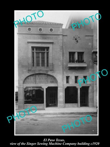 Old postcard size photo - old, el