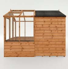 8x6 COMBI GREENHOUSE GARDEN