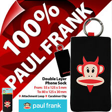 Paul Frank Phone Sock Case Cover Semi Universal Bag Mobile Smart Digital Cameras