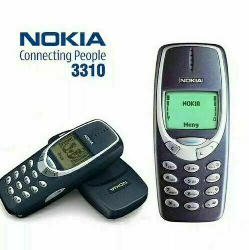 Nokia 3310 blue - nokia,