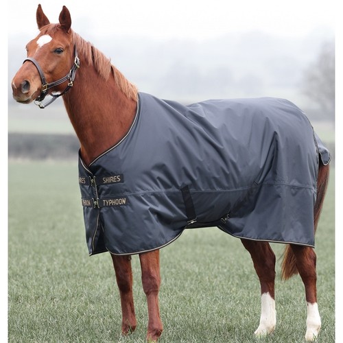 Shires typhoon turnout - typhoon, rug