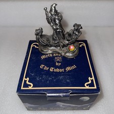 The Wizard Of The Lake #3106 Tudor Mint - Myth & Magic - Original Box Very Rare 