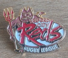 SALFORD RUGBY LEAGUE PIN BADGE VERY RARE 