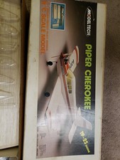 Model Tech - Piper Cherokee RC Plane 49.5" WS All Balsa Built Series - New! JT25