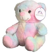 Rainbow teddy bear plush - rainbow,