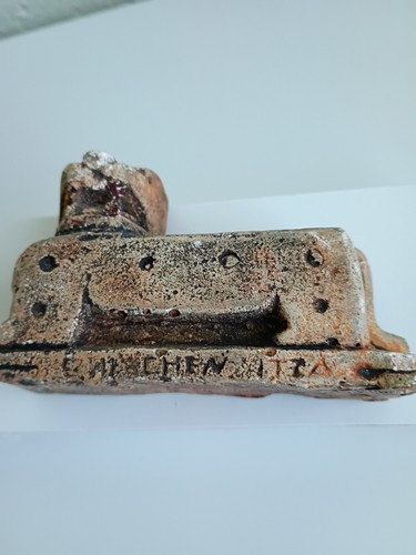 Unique hand carved stone - carved, cat