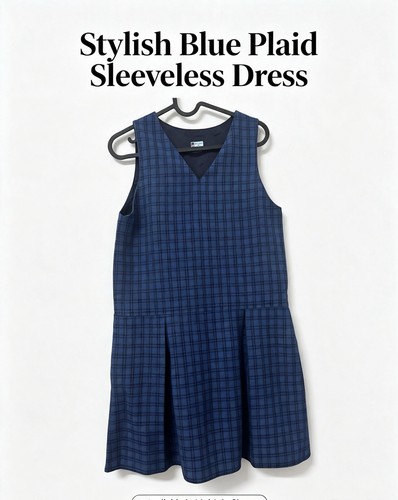 Navy blue plaid - navy, tartan