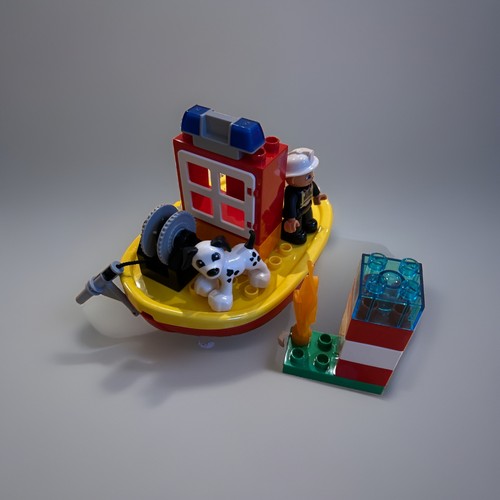 Lego duplo fire boat 10591 - fire,