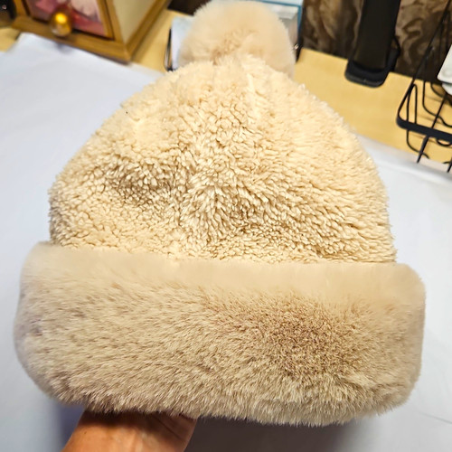 Black ginger beige fleece - black,