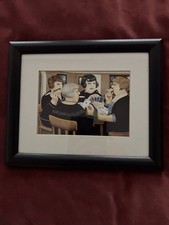 Beryl Cook Framed Signed Print. Bridge Party. Framed. Excellent Condition