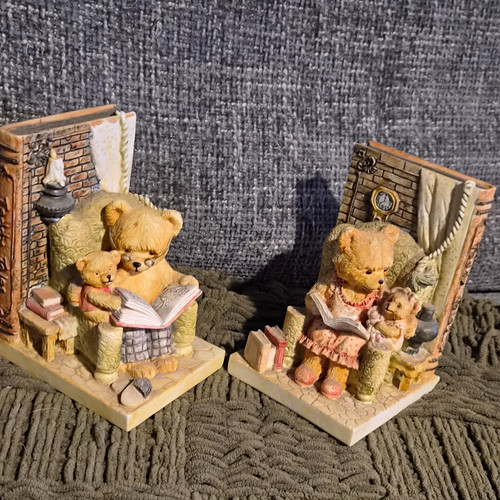 Vintage resin hand painted - hand,