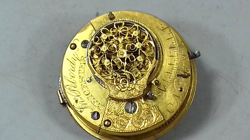 Georgian fusee pocket watch - fusee,