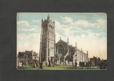 Postcard Cheshire Crewe Christ