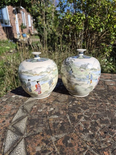 Rare pair unsigned antique - pair,