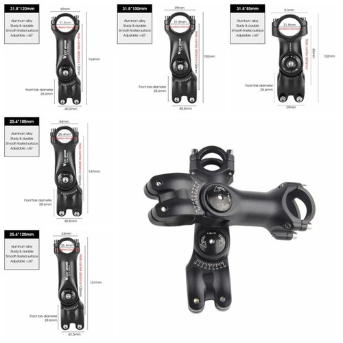 Adjustable bicycle handlebar - adjustable,