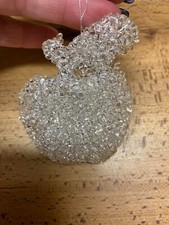 Vintage Spun Lucite Apple