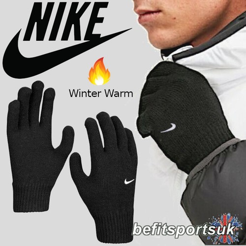 Nike gloves mens knit swoosh - gloves,
