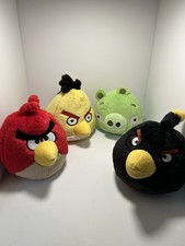 Angry Birds Plush Toys Bundle Set of 4 2010