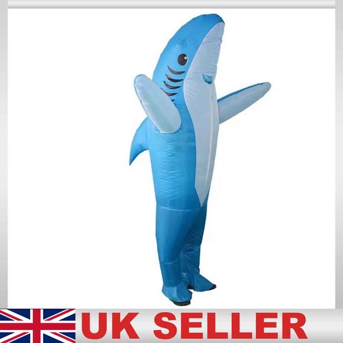 Inflatable shark costume adult - inflatable,
