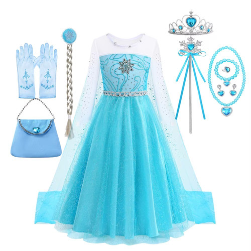 Elsa snow queen - snow, dress