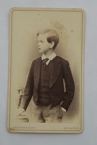 Cdv teenage victorian boy - teenage,
