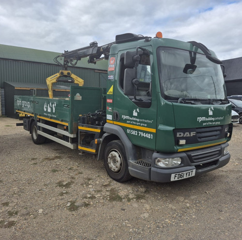 12tonne daf hiab lorry - daf,