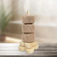 Yarn Ball Holder Wooden Wool