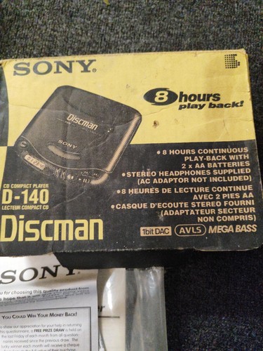 Vintage sony discman - discman, d-151