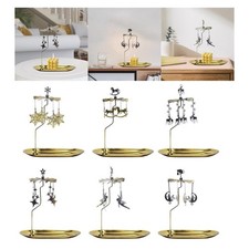 Gold Rotating Candlestick