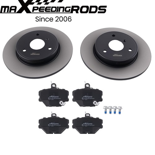 Front brake discs pads set - brake,