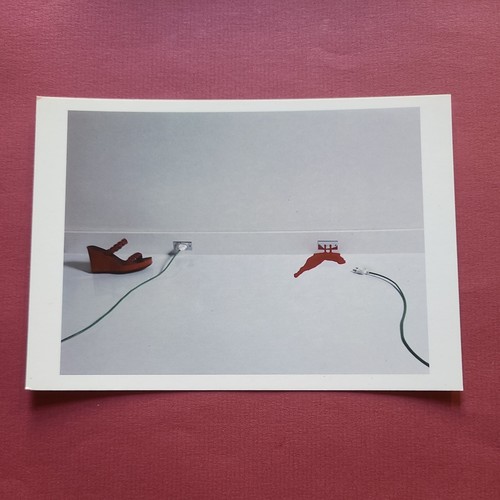 Exhibition promo postcard - v&a,