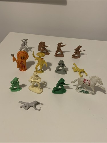 13x vintage cowboy - vintage, indians