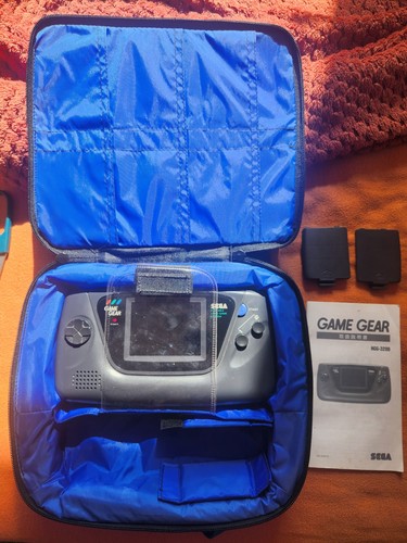 Sega game gear handheld - game,