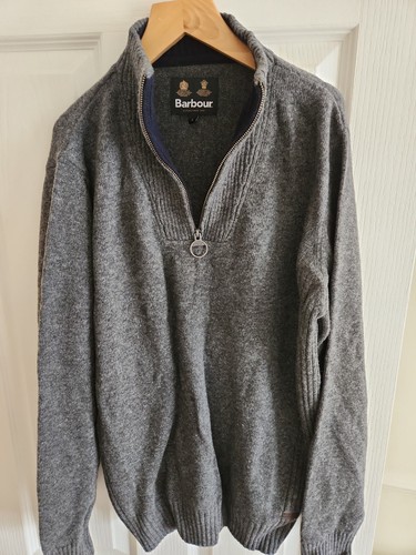 Barbour half zip - half, jumper